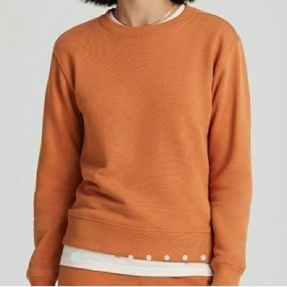 Allbirds R&R Crewneck SweatshirtSIZE: XXL.COLOR: TERRACOTTA